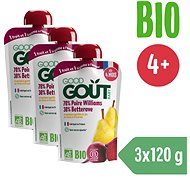 Good Gout Organic Pear Williams with beetroot 3×120 g - Meal Pocket