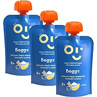 Beggs Organic Smoothie with fruit, yoghurt and oatmeal 3×120 g - Meal Pocket