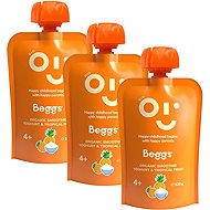 Beggs Organic Smoothie with yoghurt and tropical fruit 3×120 g - Meal Pocket