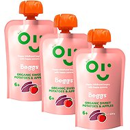 Beggs Organic Sweet potatoes and apples 3×120 g - Meal Pocket