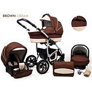 RAF-POL 3-in-1 Largo 6 Beige - Baby Buggy