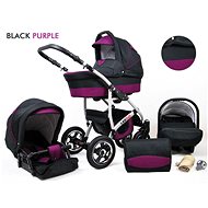 RAF-POL 3-in-1 Largo 7 Wine Purple - Baby Buggy