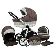 RAF-POL 3-in-1 Alu Way 10 Latte - Baby Buggy