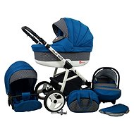 RAF-POL 3-in-1 Alu Way 7 Indygo - Baby Buggy
