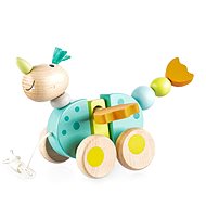 ZOPA Wooden pull toy Dragon - Push and Pull Toy
