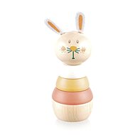 ZOPA Wooden Mounted Animal - Rabbit - Sort and Stack Tower