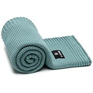 T-TOMI Knitted Blanket AUTUMN Mint Waves - Blanket