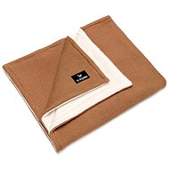 T-TOMI Knitted Blanket WINTER Mocca Waves - Blanket