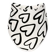 T-TOMI BIO Bamboo Bib Black Hearts - Bib
