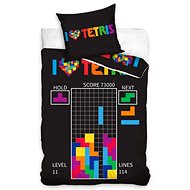 CARBOTEX Reversible Tetris Level 11, 140×200cm - Bed Linen