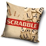CARBOTEX párnahuzat Fa Scrabble, 40×40 cm - Párnahuzat