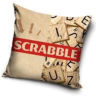 CARBOTEX povlak na polštářek Dřevěné Scrabble 40×40 cm  - Povlak na polštář