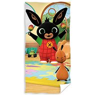 CARBOTEX Children's Bath Towel Bing Musical Ring 70×140cm - Children's Bath Towel