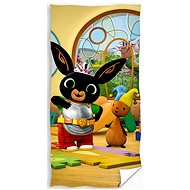 CARBOTEX Children's Bath Towel bunny Bing and Flop 70×140cm - Children's Bath Towel