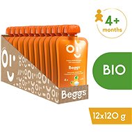 Beggs Organic Smoothie with yoghurt and tropical fruit 12×120 g - Meal Pocket