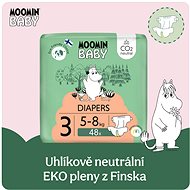 Moomin Baby 3 Midi 5-8 kg (48 pcs) - Disposable Nappies