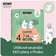 Moomin Baby 4 Maxi 7-14 kg (42 pcs) - Disposable Nappies