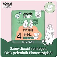 Moomin Baby 4 Maxi 7-14 kg (63 db) - Eldobható pelenka