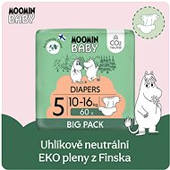 Moomin Baby 5 Maxi 10-16 kg (60 pcs) - Disposable Nappies