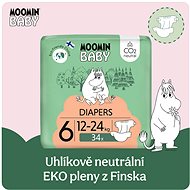 Moomin Baby 6 Maxi 12-24 kg (34 pcs) - Disposable Nappies