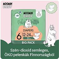 Moomin Baby 6 Maxi 12-24 kg (51 db) - Eldobható pelenka