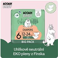 Moomin Baby 6 Maxi 12-24 kg (51 pcs) - Disposable Nappies