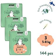 Moomin Baby 3 Midi 5-8 kg (144 pcs) - Disposable Nappies