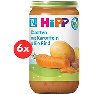 HiPP BIO Vegetable mix with beef 6× 250 g - Baby Food