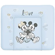 CEBA BABY Soft Changing Pad for Commode 85 × 72cm, Disney Minnie & Mickey Blue - Changing Pad