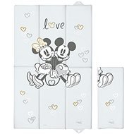 CEBA BABY prebaľovacia podložka cestovná 50 × 80 cm, Disney Minnie & Mickey Grey - Prebaľovacia podložka