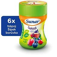 Sunar Soluble Rosehip Drink with Blueberries, 6×200g - Drink
