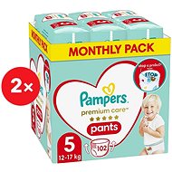PAMPERS Premium Care Vel. 5 (204 pcs) - Nappies