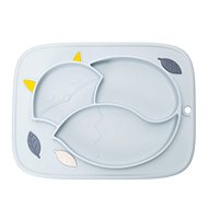 innoGIO silicone plate GIOfresh Fox Blue - Children's Plate
