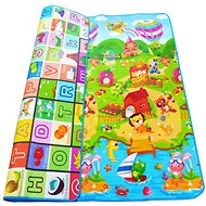 Sun baby Play mat double-sided game world 180×120 cm - Play Mat