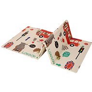 Sun baby Play mat foam double-sided forest 200×180×0,8 cm - Play Mat