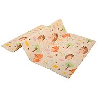 Sun baby Play mat folded foam double-sided mouse 150×195 cm - Play Mat