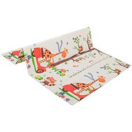 Sun baby Play mat foam double-sided with tape measure giraffe 150×195 cm - Play Pad