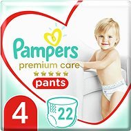 PAMPERS Premium Pants Carry Pack 4 (22 db) - Bugyipelenka