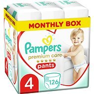 PAMPERS Premium Care Pants, size 4 (126pcs) - Nappies