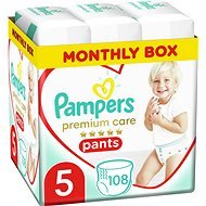 PAMPERS Premium Care Pants 5 (108 db) - Bugyipelenka