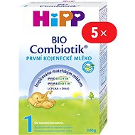 HiPP 1 BIO Combiotik - 5 × 300 g - Baby Formula