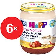HiPP BIO Muesli with apple, strawberries, yoghurt, 6×160 g - Baby Food
