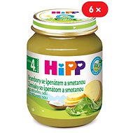 HiPP BIO Potatoes with spinach and cream - 6 × 125 g - Baby Food