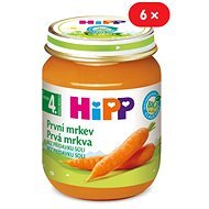 HiPP BIO First Carrot - 6 × 125g - Baby Food