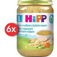 HiPP BIO Broth with Noodles and Turkey Meat - 6 × 190g - Baby Food
