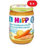 HiPP Karotka so zemiakmi a lososom - 6x 190g - Príkrm