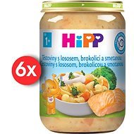 HiPP Pasta with Salmon, Broccoli and Cream 6×250g - Baby Food