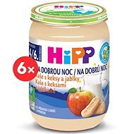 HiPP BIO Good Night Porridge with Biscuits and Apples - 6 × 190g - Milk Porridge