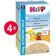 HiPP Dough with fruit and yoghurt Praebiotik - 4 × 500 g - Milk Porridge