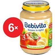 Bebivita Apples with Banana - 6 × 190 g - Baby Food
